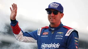 NASCAR observes a moment of silence for Kyle Busch during the Charlotte race weekend.