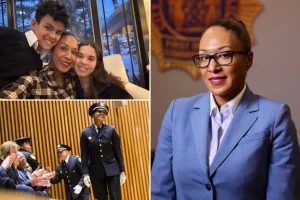 NYPD's deputy chief Tania Kinsella shares an uplifting Mother's Day message