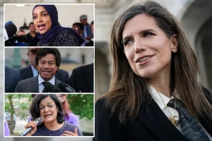 Nancy Mace introduces a bill to prevent naturalized citizens, including Ilhan Omar, Pramila Jayapal, and Shri Thanedar, from serving in Congress.