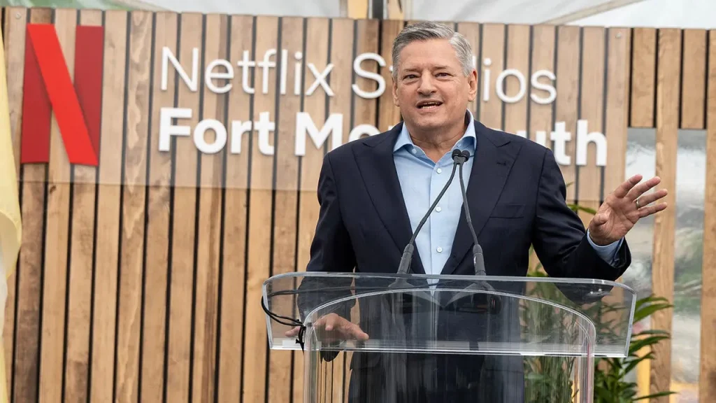 Netflix co-CEO Ted Sarandos states there is no offer for complete NFL season rights.