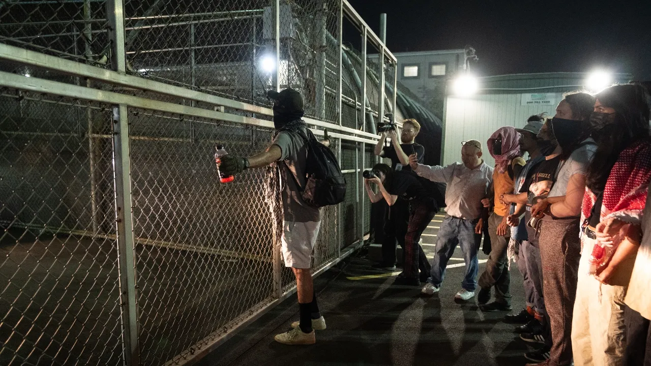 New Jersey Governor Sherrill blocked from entering Newark ICE detention center