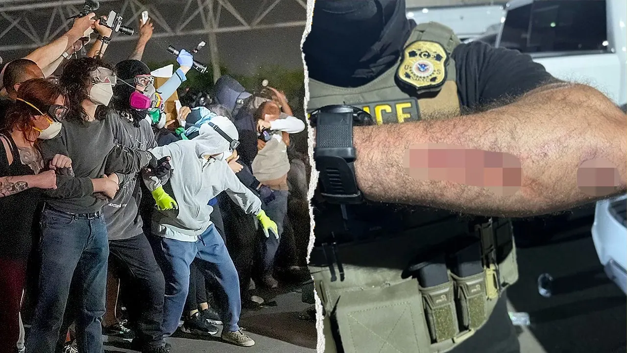New Jersey man taken into custody for supposedly biting ICE officers during Newark protest