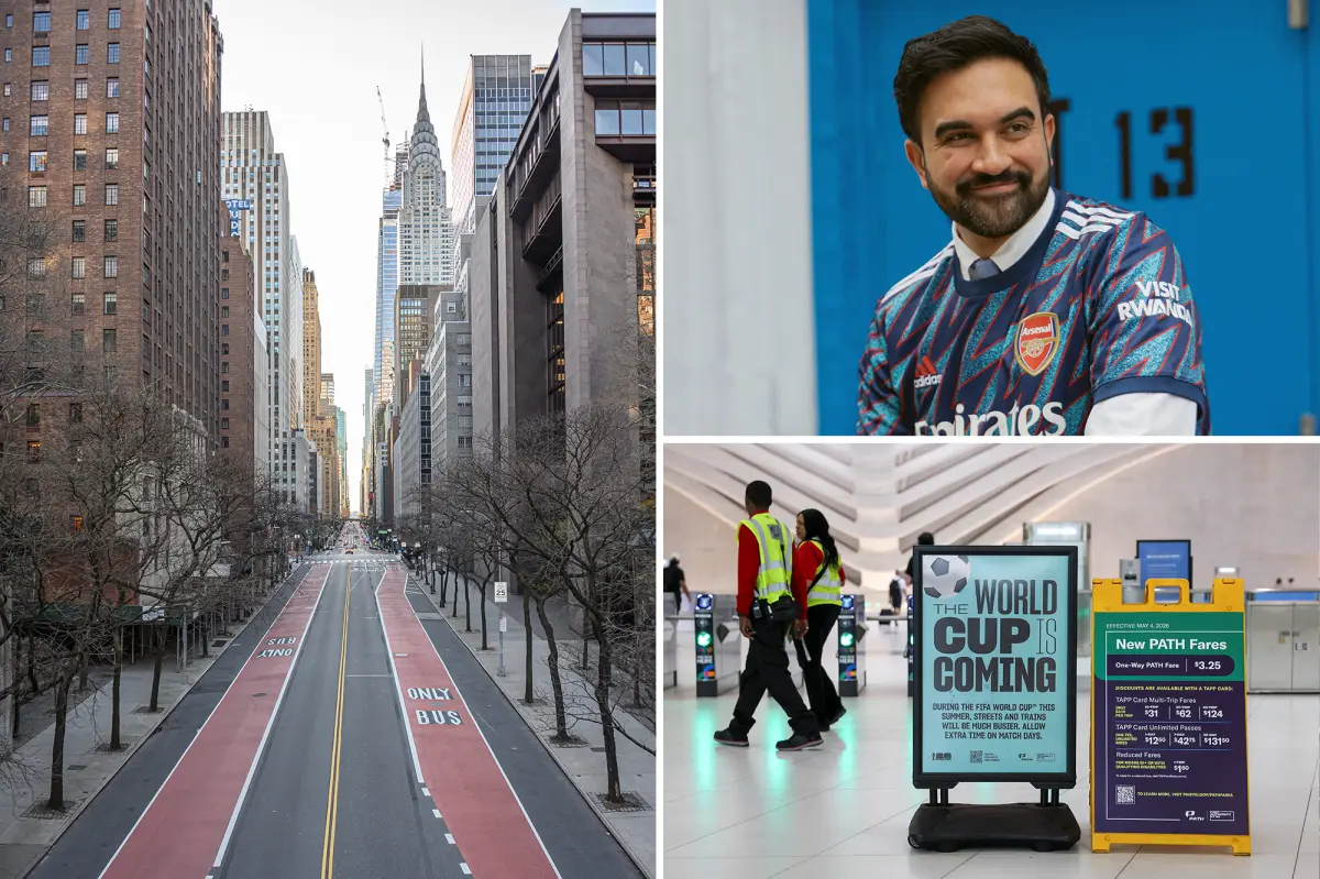 New York City will restrict traffic during the 2026 World Cup games with an enhanced 'gridlock alert' system.
