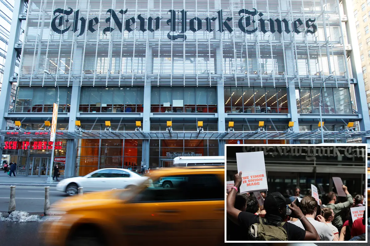 New York Times reportedly utilized AI to monitor union workers