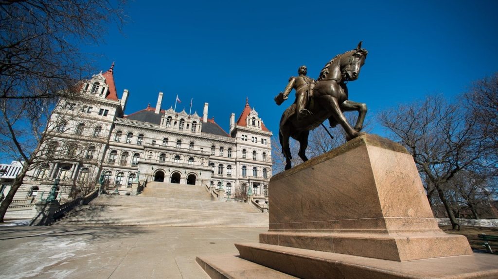 New York state budget is said to improve retirement benefits for certain workers