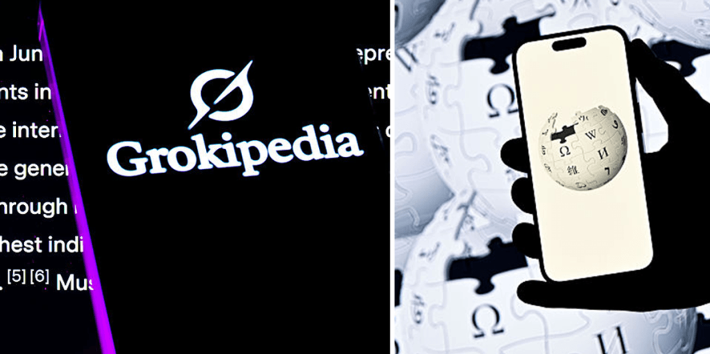 New site ridicules Wikipedia and Grokipedia &mdash; filled entirely with meaningless content in every entry
