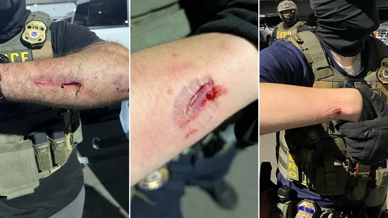 Newark rioter accused of attacking ICE officers at detention center