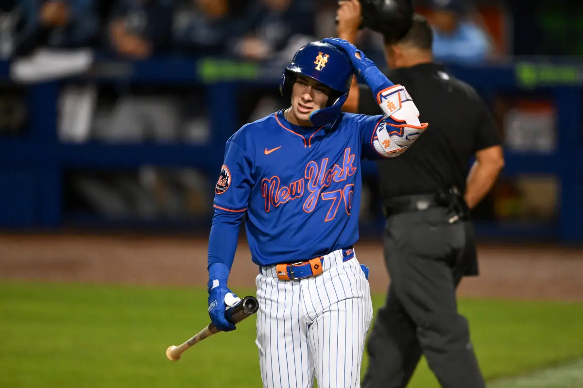 Nick Morabito receives Gary Carter's No. 8 for his debut with the Mets, but it won't last long.