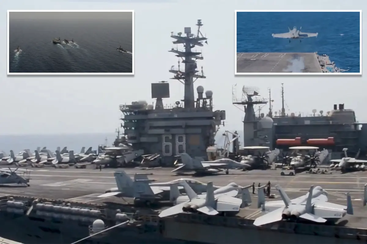 Nimitz Carrier Strike Group reaches the Caribbean as the Trump administration increases pressure on Cuba