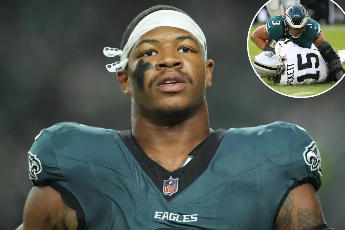 Nolan Smith from the Eagles detained for speeding after reportedly reaching 135 mph