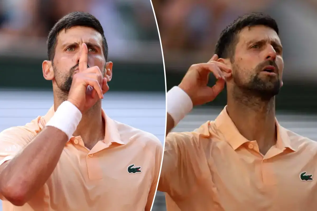 Novak Djokovic criticizes French Open audience after serve disruption