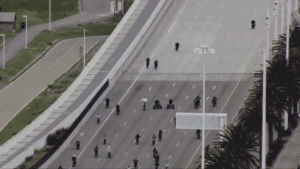 Oakland police shut down ATV and dirt bike takeover on Bay Bridge