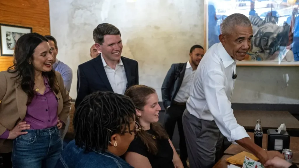 Obama supports Texas Senate hopeful James Talarico in Austin