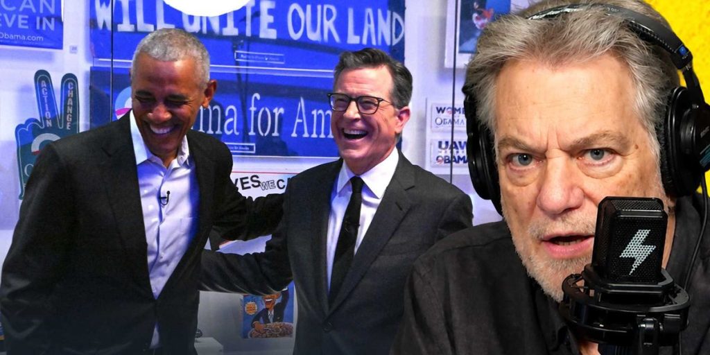 Obama's Colbert interview about 'fake applause' takes a turn with 'little green men' denial