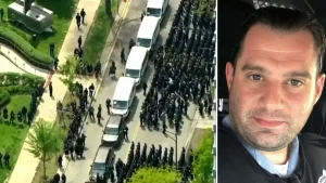 Officers pay tribute to Chicago officer reportedly murdered by a man out on pretrial release