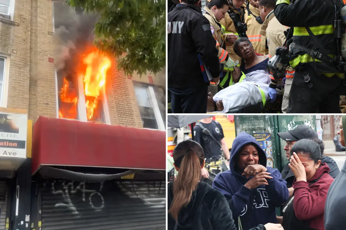 Old woman and her son die in NYC fire after neighbors notice a heated argument