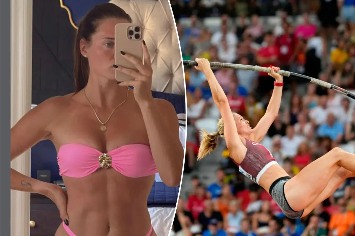 Olympic athlete Alysha Newman hints at modeling in a bikini following drug suspension