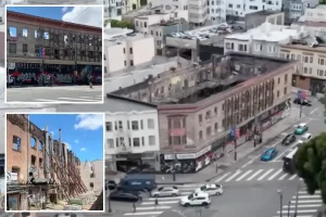 Opponents failed once more to stop the demolition of the burned Verdi building in San Francisco