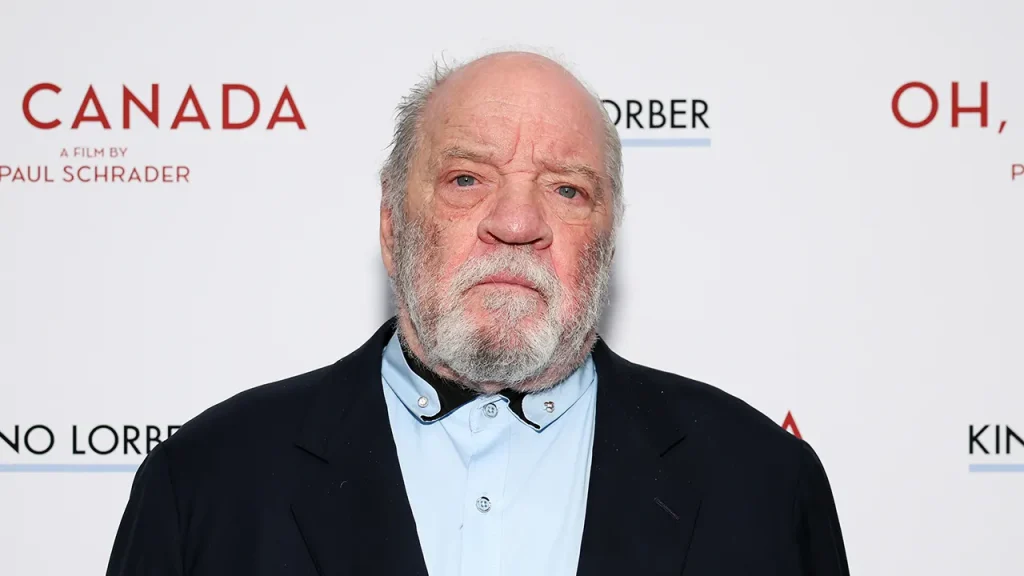 Oscar-nominated director Paul Schrader shares that his AI girlfriend ended their relationship