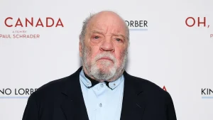 Oscar-nominated director Paul Schrader shares that his AI girlfriend ended their relationship