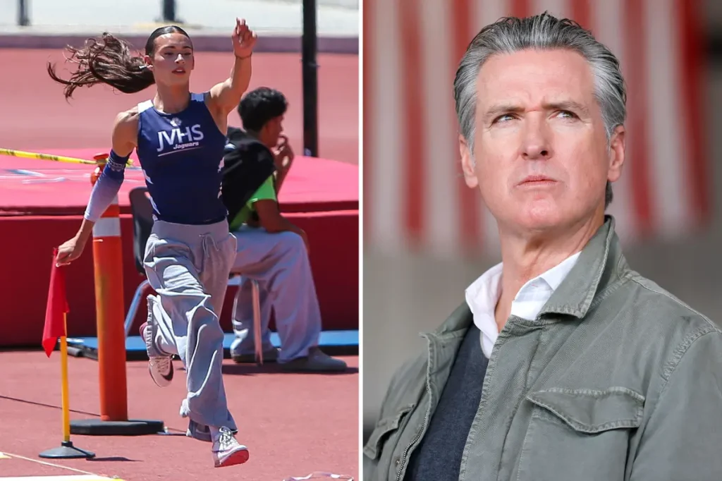 Outrage as transgender volleyball player moves to track and field and excels