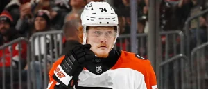 Owen Tippett of the Philadelphia Flyers Will Be Out for Several Months Because of Internal Bleeding