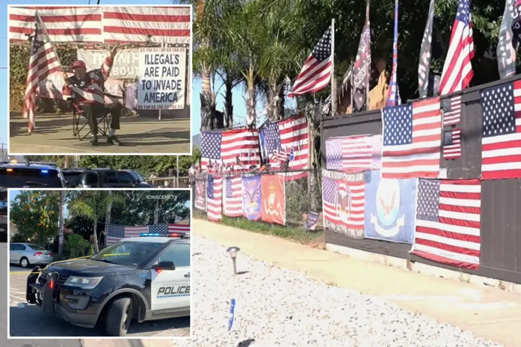 Owner of San Diego's 'Trump House' battling for survival after violent assault
