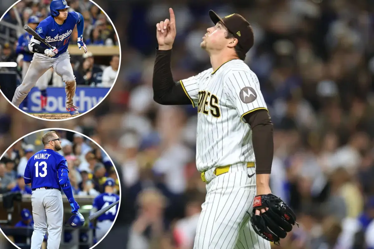 Padres gain NL West lead after blanking Dodgers