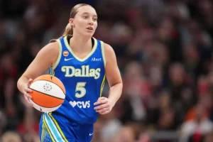 Paige Bueckers from the Wings gained 15 pounds of muscle during the offseason
