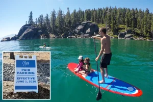 Parking fees at Lake Tahoe rise to $40 for summer guests