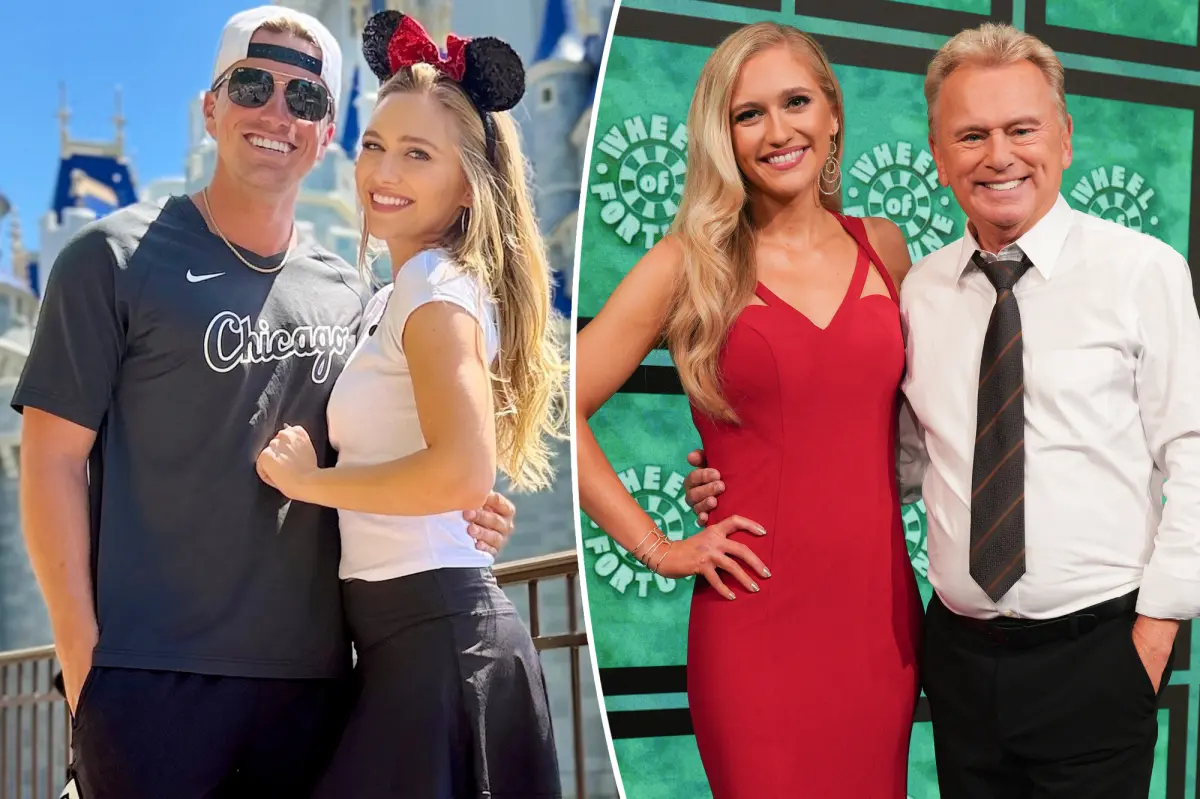 Pat Sajak met his daughter Maggie's partner, Jackson Olson, who plays for the Savannah Bananas.