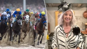 Paula Deen talks about style at the Kentucky Derby, saying it’s better than the food and drinks.