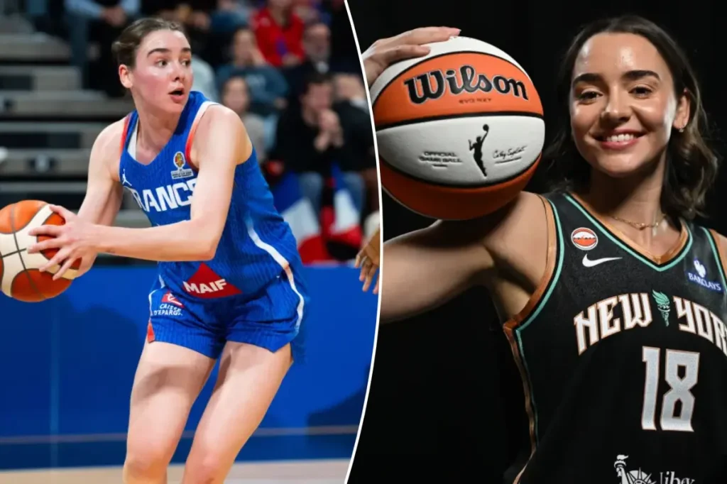 Pauline Astier is already catching attention ahead of her Liberty debut.