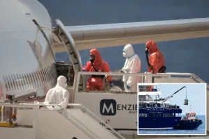 People on both coasts of the U.S. who were not aboard MV Hondius are being watched for hantavirus due to potential flight exposure.