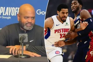 Pistons coach J.B. Bickerstaff criticizes 'unacceptable' officials