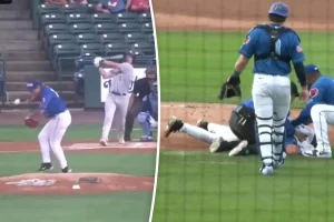 Pitching prospect Aidan Major struck in the head by line drive