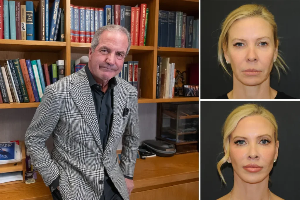 Plastic surgeon in New York City performed surgery on his whole family, including breast enhancement for his sister.