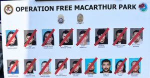 Police Operation at Outdoor Drug Market in MacArthur Park Leads to 18 Arrests on Federal Charges and Recovery of Large Fentanyl Cache