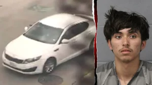 Police share mugshot of teenage suspect and timeline of Austin shooting incident.