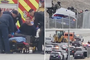 Police standoff on 91 Freeway causes total traffic halt