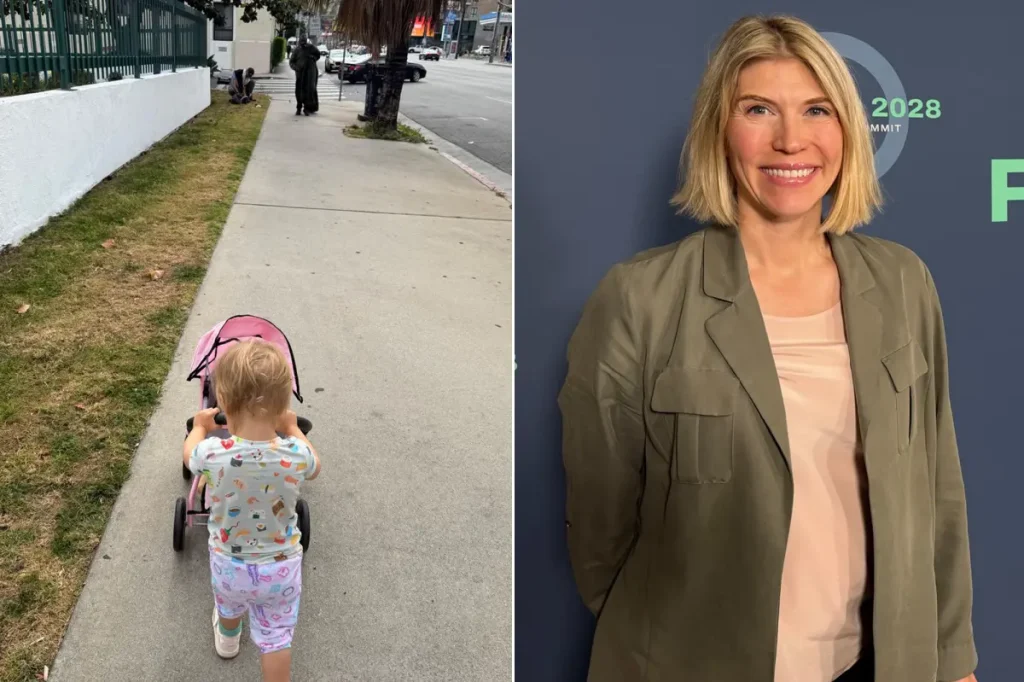 Pregnant mother from Los Angeles has a frightening experience with homeless drug users in West Hollywood