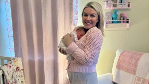 Press secretary Karoline Leavitt shares news of her daughter Viviana's birth.