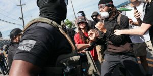 Protester yells 'Nazi b***h!' at Fox News reporter live during New Jersey ICE demonstration