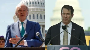 Recent poll indicates that progressive Democrat Ed Markey's advantage over Seth Moulton is decreasing.
