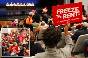 Rent guidelines board in New York City votes to potentially freeze rents for 1 million apartments in initial decision