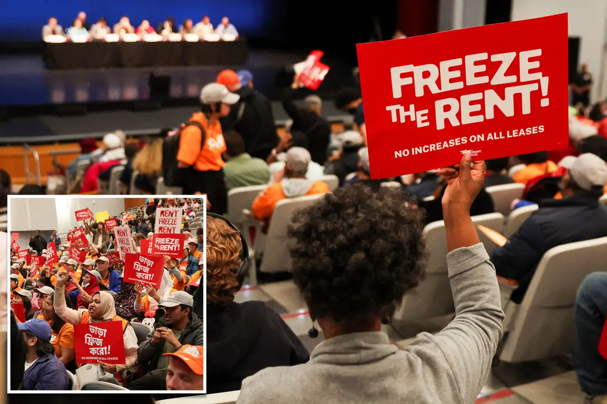 Rent guidelines board in New York City votes to potentially freeze rents for 1 million apartments in initial decision