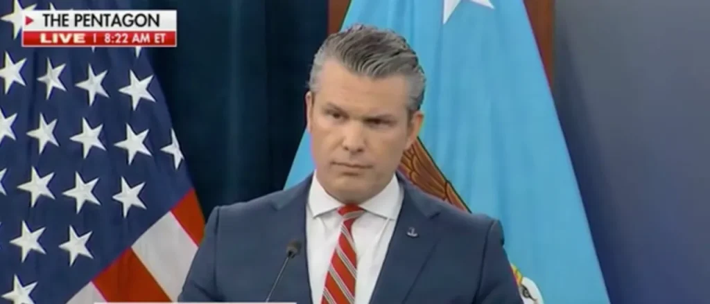 Reporter Challenges Pete Hegseth About Trump Shifting His Stance on Key Iran War Request