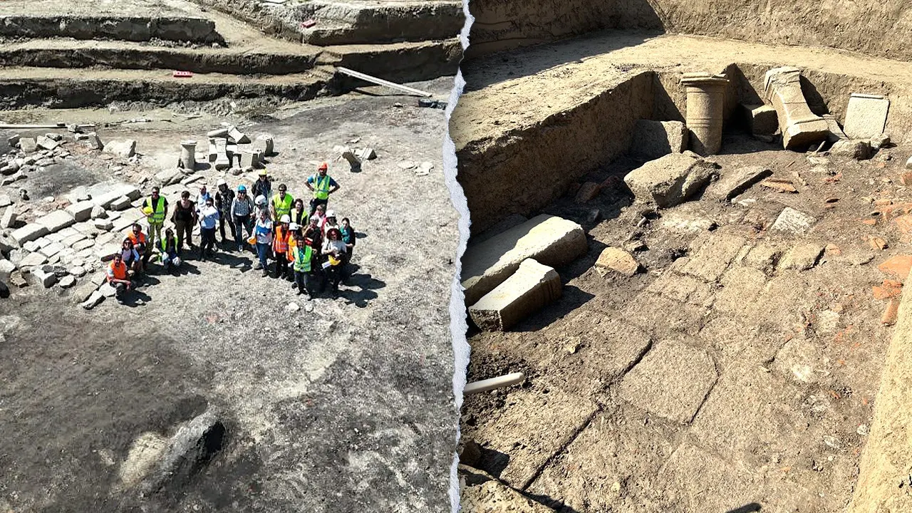 Roadwork near Venice reveals an ancient site with temples and a sanctuary.