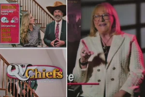 Rob Riggle mocks the Jets and Broncos during the Chiefs' schedule announcement