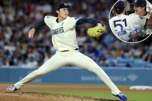 Roki Sasaki of the Dodgers finds his fastball again, and maybe himself